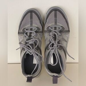 Nike Kids Vapormax | Gray/Blue | 6Y